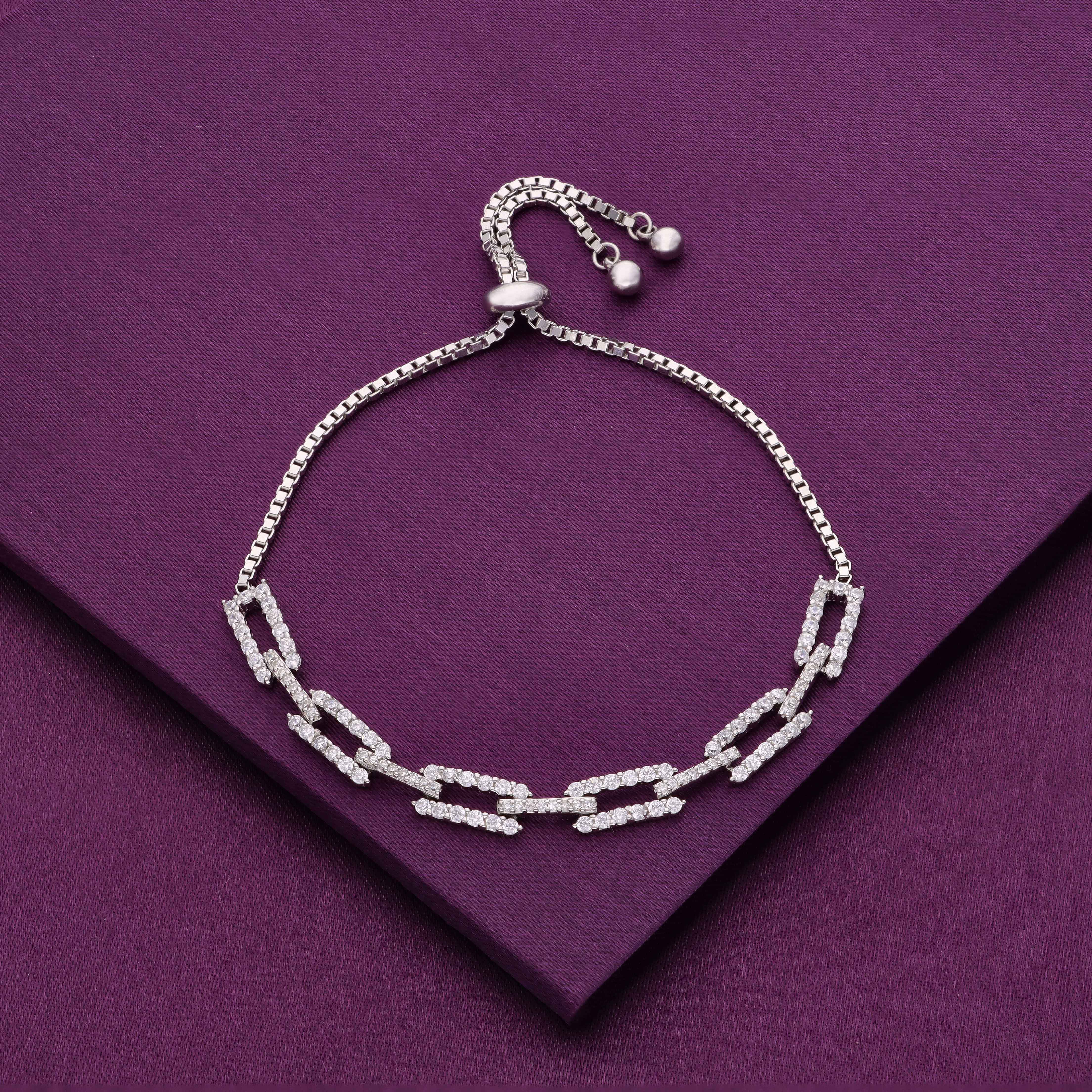 Double Bar Link Bracelet – An Epitome of Grace - Image 3