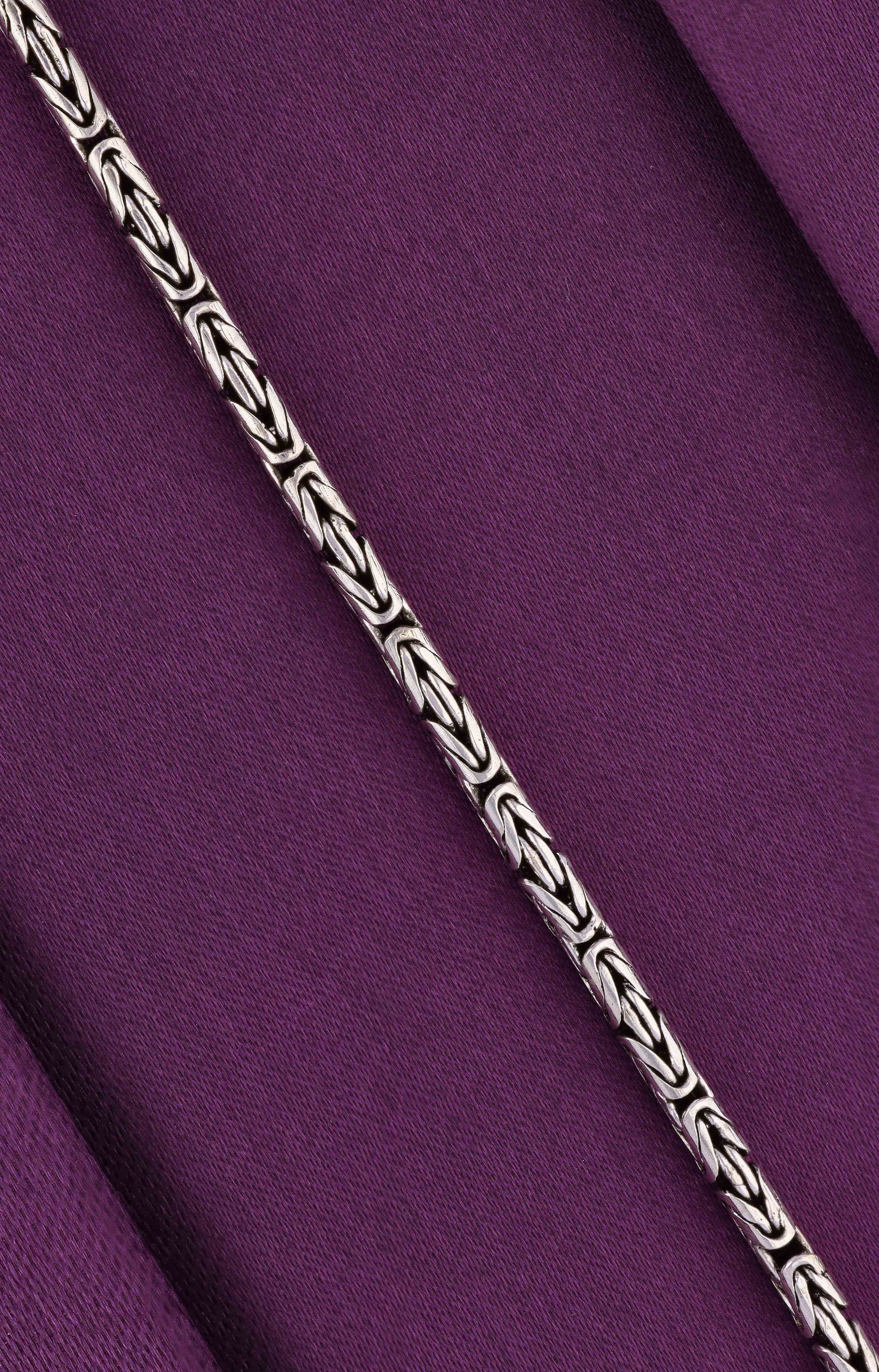 Men’s Byzantine Sterling Silver Bracelet