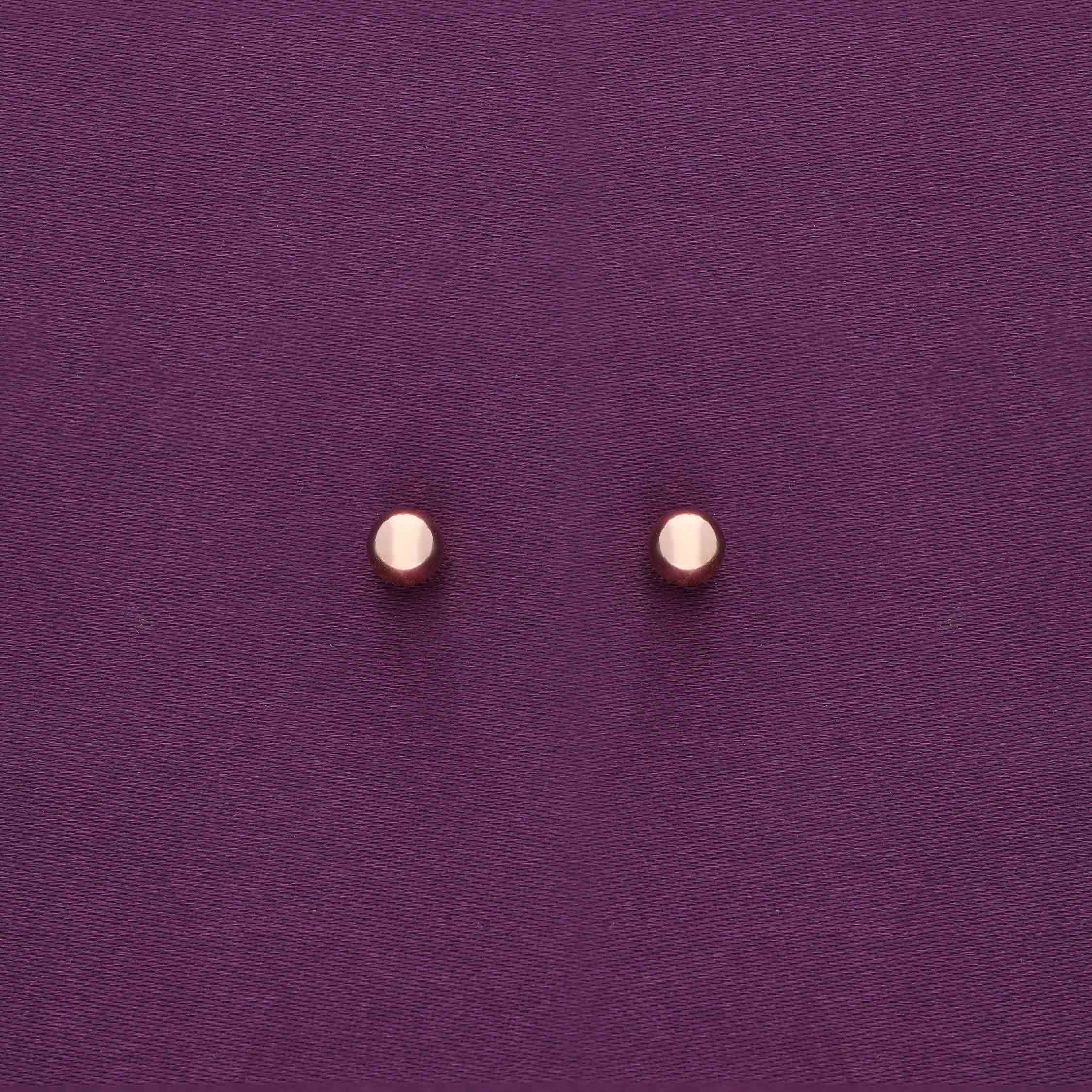 Silver Spheres Casual Studs Earrings - Image 2